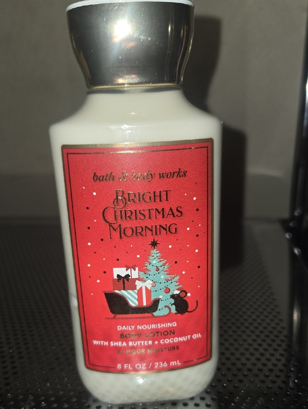 Bath & Body Works Bright Christmas Morning Lotion - Red & White